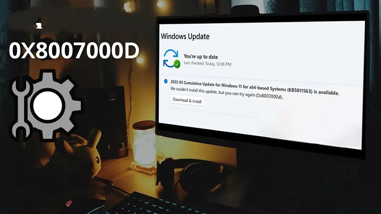How to Fix the 0x8007000d Windows Update Error?